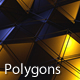 Metallic Polygon Field - VideoHive Item for Sale