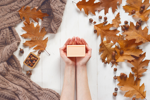 The concept of beauty and care for body and hands - Stock Photo - Images