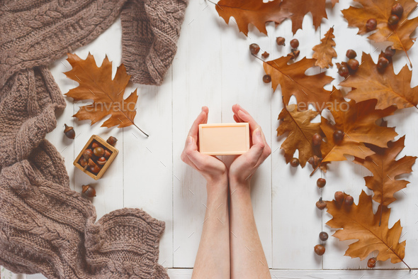 The concept of beauty and care for body and hands - Stock Photo - Images