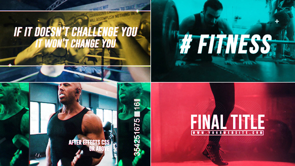 Extreme Fitness Opener - VideoHive 21449112