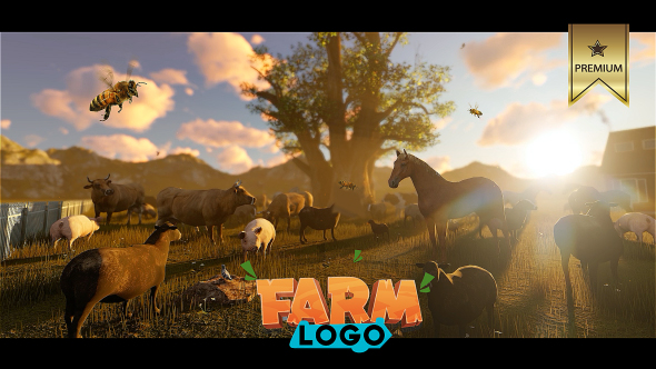 Farm Animals Logo - VideoHive 21449282