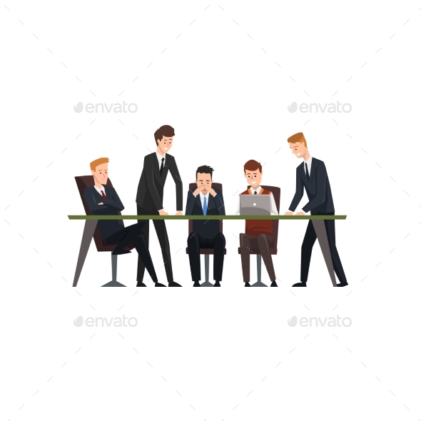 Business Meeting and Teamwork Colleagues - Concepts Business