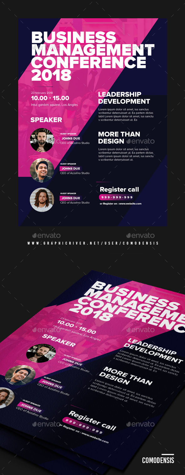 Business Conference Flyer - Events Flyers