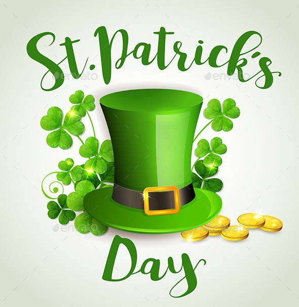 Green Hat and Golden Coins - Miscellaneous Seasons/Holidays