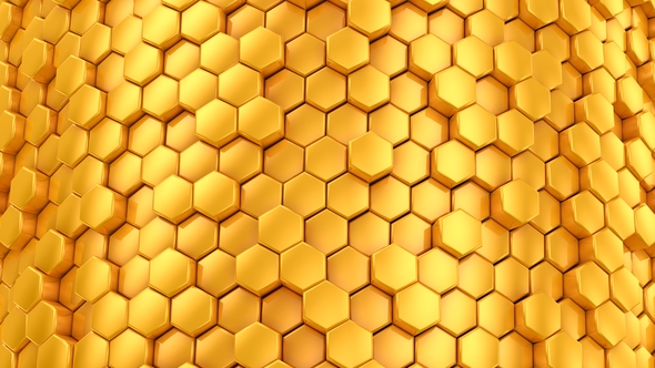 Background of Hexagons alt