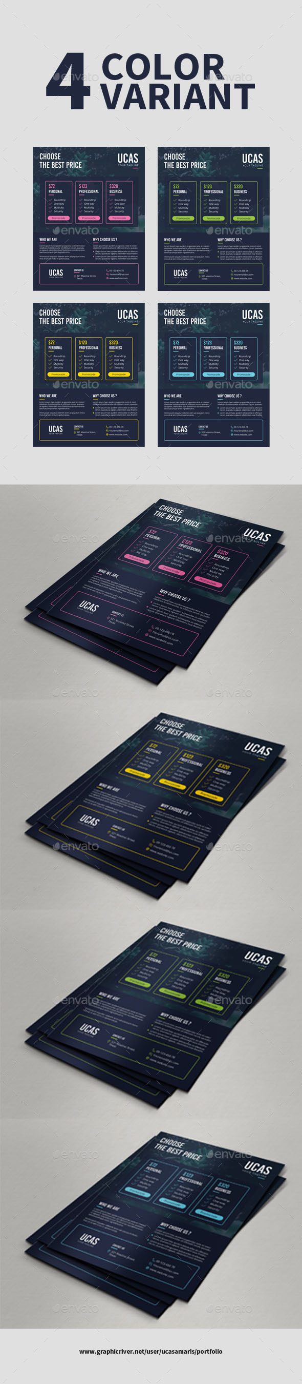 Multipurpose Price Flyer - Corporate Flyers