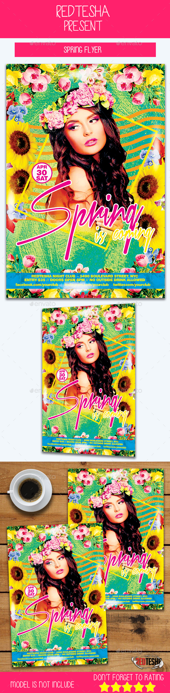 Spring Flyer - Events Flyers