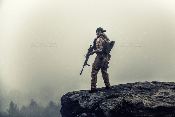Private military contractor - Stock Photo - Images