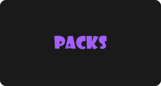 PACKS | 50-75% OFF