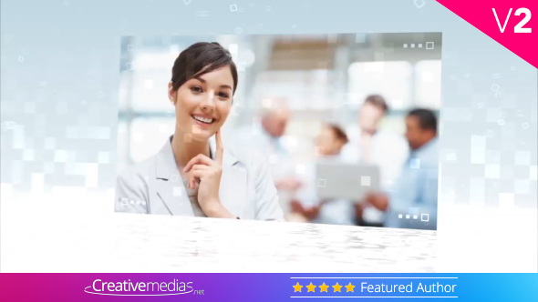 Silver Squares - VideoHive 2429111