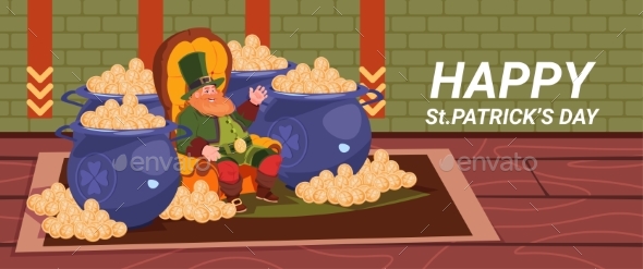 Happy St. Patricks Day Decoration Card - Miscellaneous Seasons/Holidays