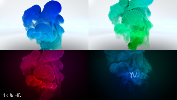 Color Smoke Logo - VideoHive 21458375