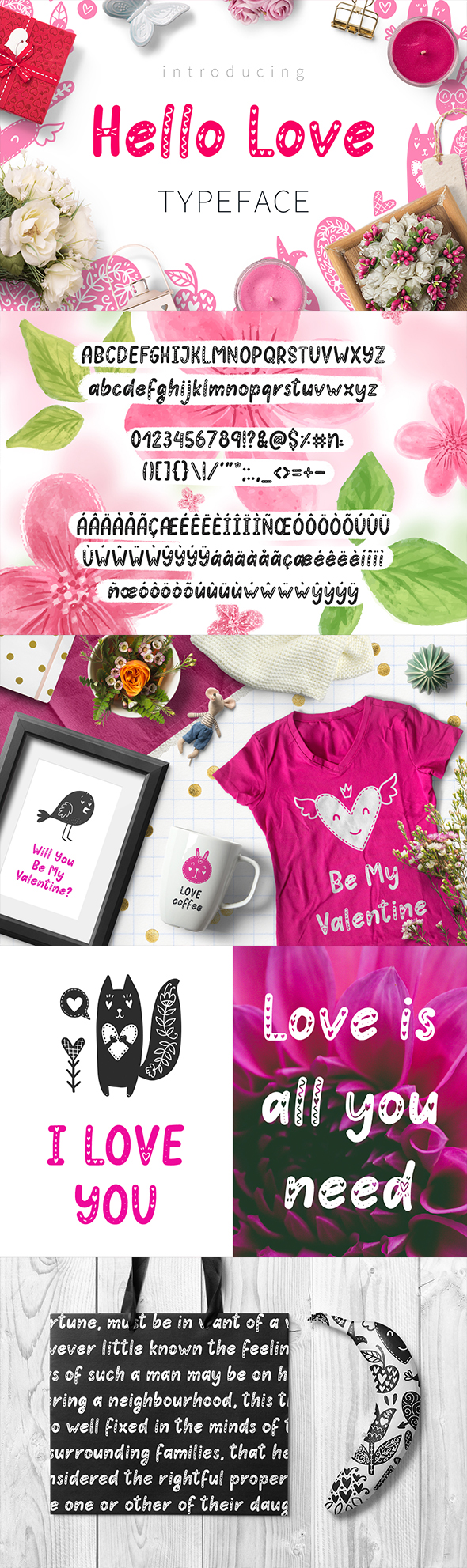 Hello Love - Valentine's Day Font - Decorative Fonts
