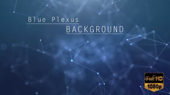 Blue Plexus Background