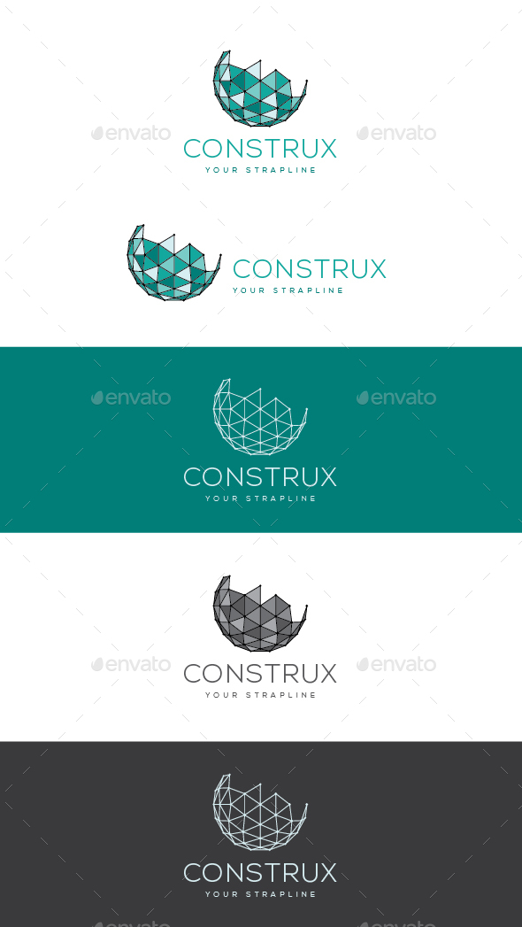 Construx Logo - 3d Abstract