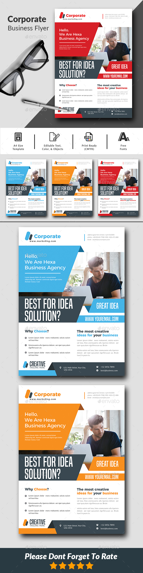 Corporate Business Flyer - Corporate Flyers