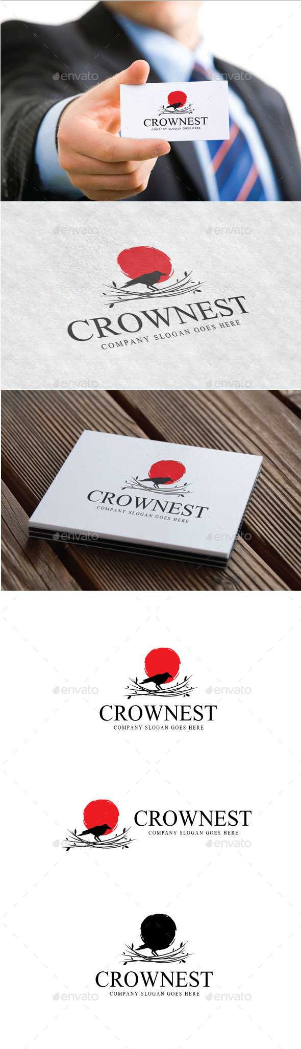 Crownest Logo - Animals Logo Templates
