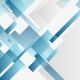 Blue and Grey Tech Geometric Abstract Video Animation - VideoHive Item for Sale