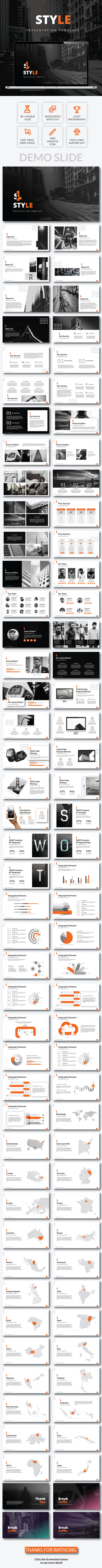 Style - Keynote Template - Keynote Templates Presentation Templates