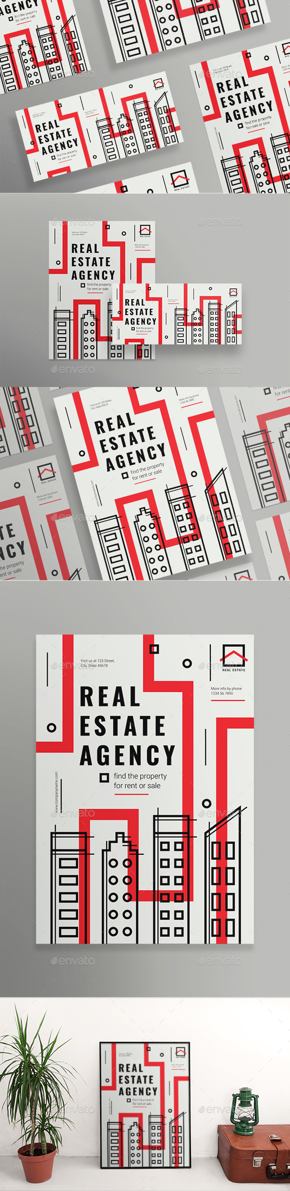 Real Estate Agency Flyers - Corporate Flyers