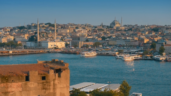 Ferry Pier in Istanbul