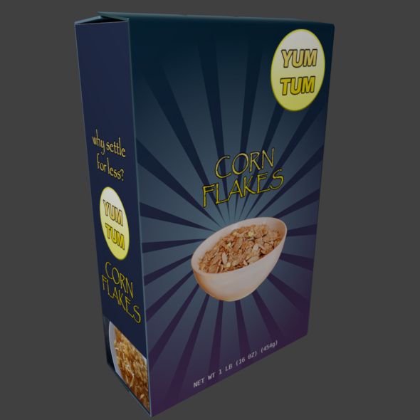 Cereal Box - 3Docean 21462808