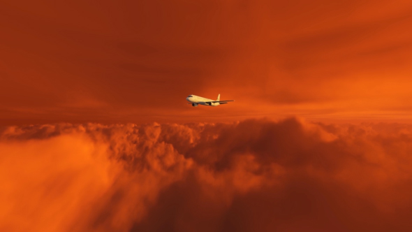 The Plane and Clouds