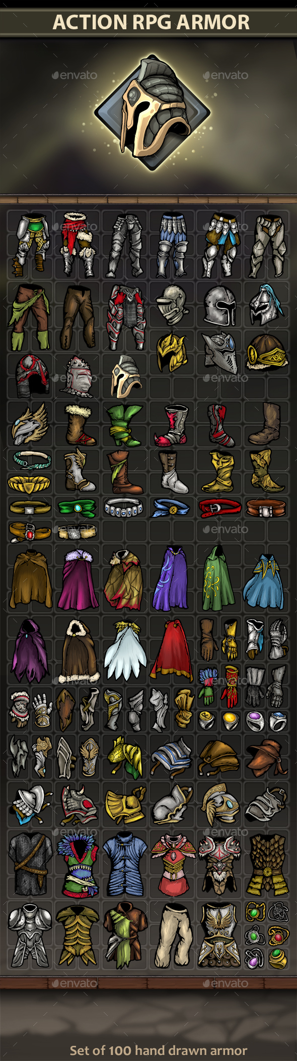 Action Rpg Armor - Miscellaneous Game Assets