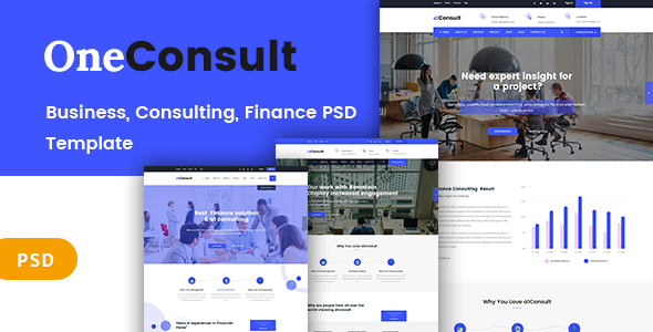 OneConsult- Business Consulting - ThemeForest 21314607