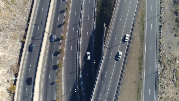 Cityscape Curve Roads with Cars alt