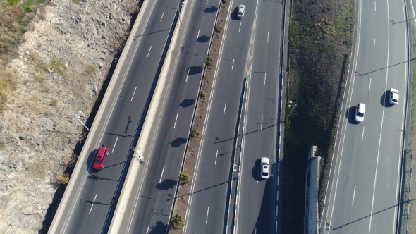 Cityscape Curve Roads with Cars alt