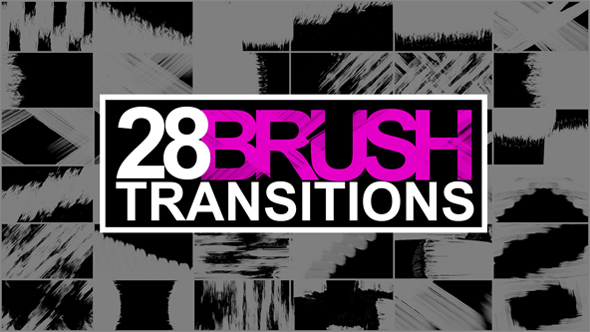 Brush Transitions Pack