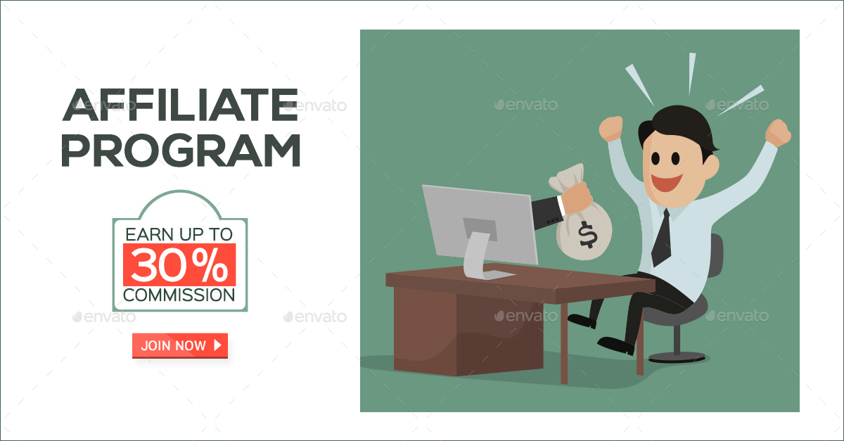 Web Banner Design for Affiliate Program Image Included. by Hyov