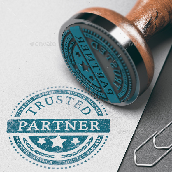 Trust in Business Relationship, Trusted Partner - Stock Photo - Images