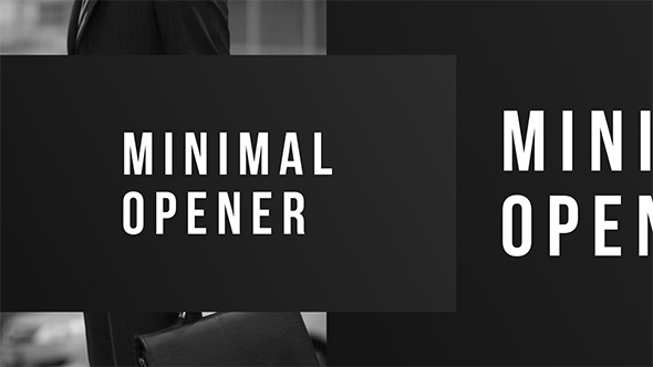 Minimal Opener - Simple Promo