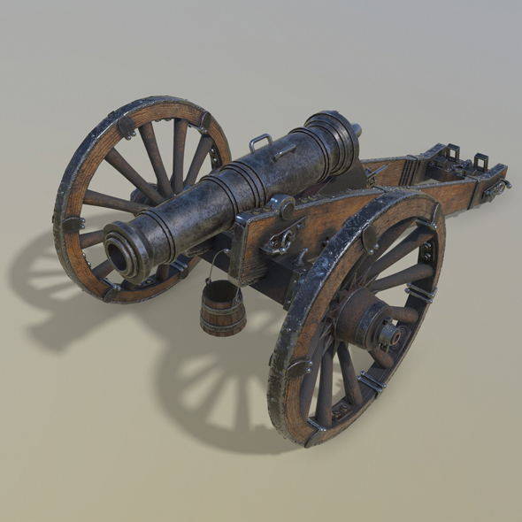 Cannon Unicorn 3d - 3Docean 21466835