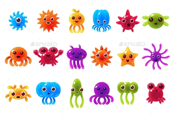 Creatures Sett - Animals Characters