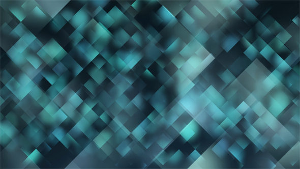 Blue Abstract Polygonal Shapes