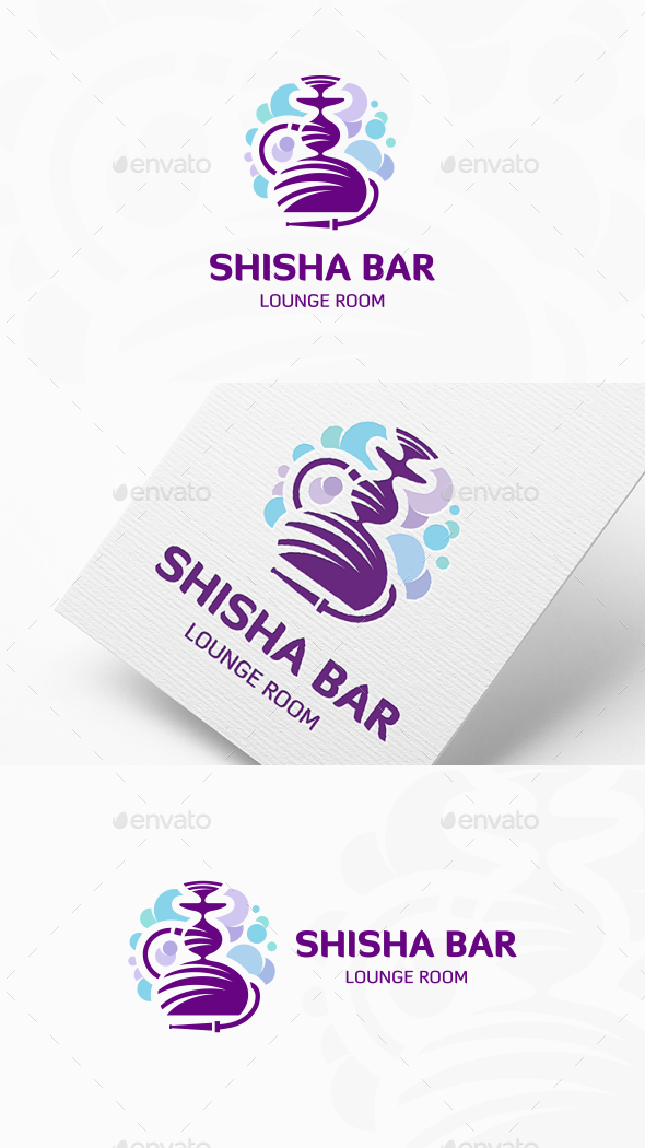 Shisha Bar - Objects Logo Templates