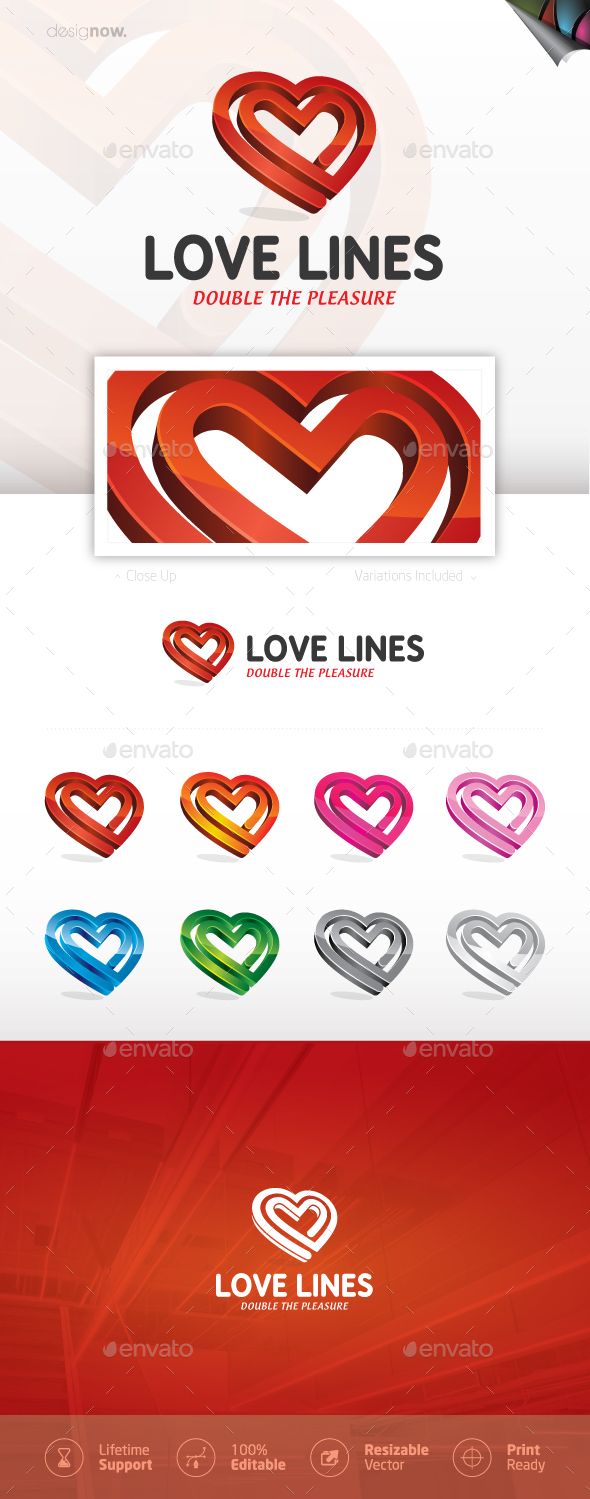 Heart And Love Logo - Symbols Logo Templates