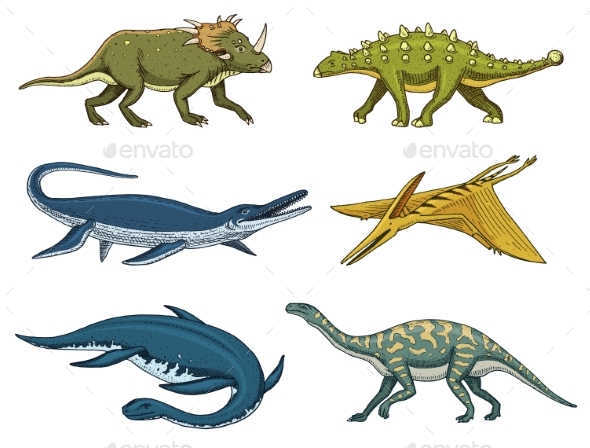 Dinosaurs - Animals Characters