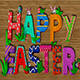 Clay Happy Easter Text - VideoHive Item for Sale
