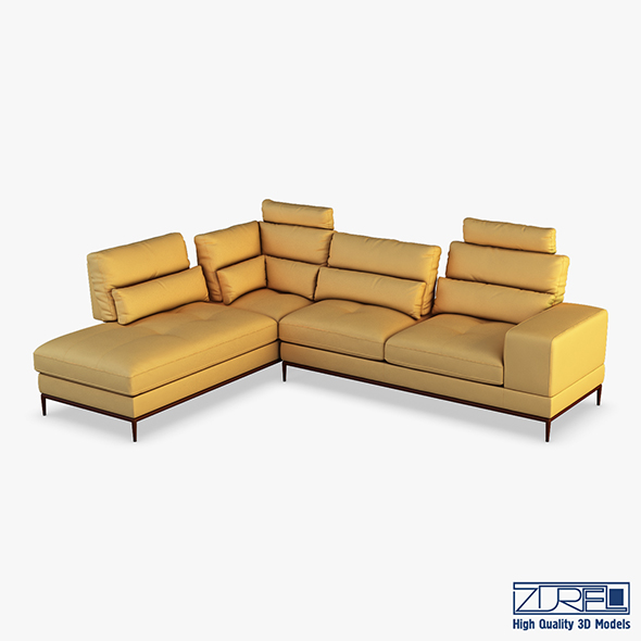Avocado sofa - 3DOcean Item for Sale