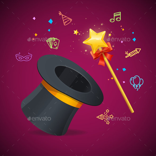 Magic Wand Party Concept - Miscellaneous Conceptual