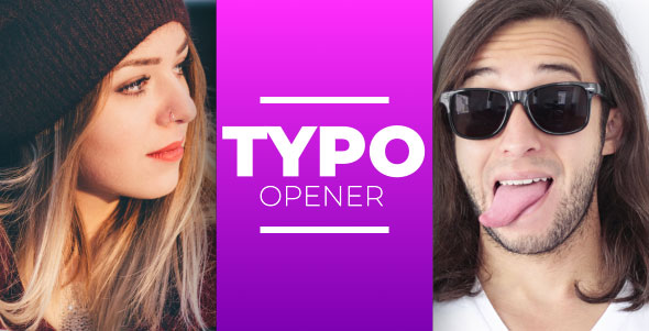 Typo Opener - VideoHive 21468374
