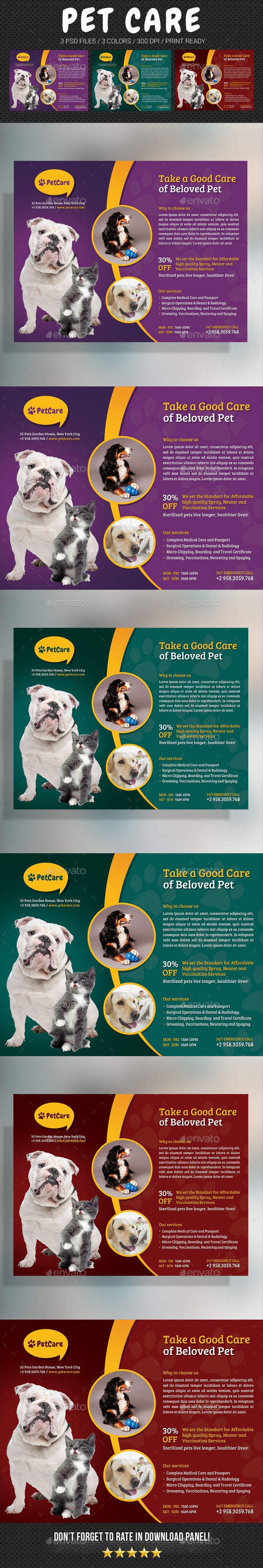 Pet Care Flyer - Corporate Flyers