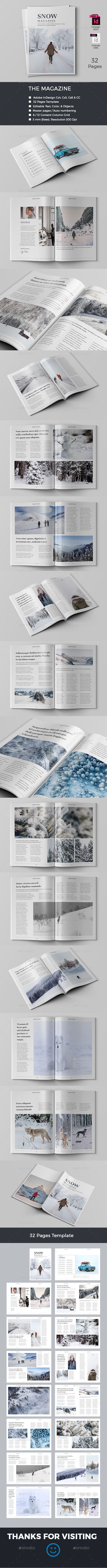 The Magazine - Magazines Print Templates