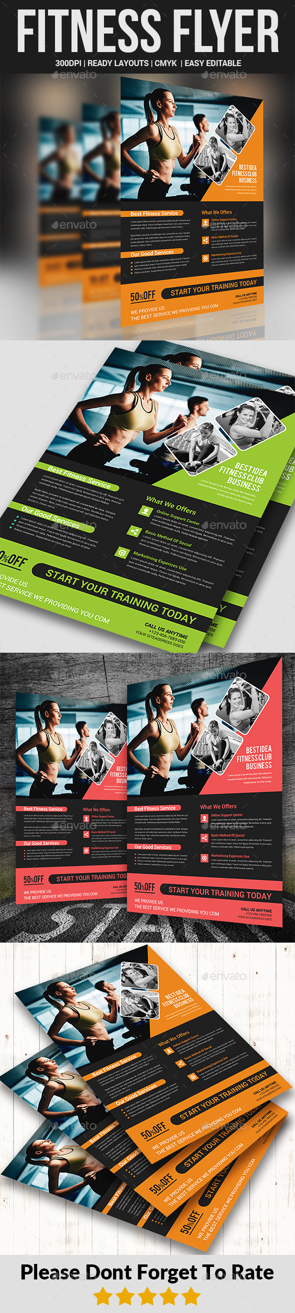 Fitness Flyer - Corporate Flyers