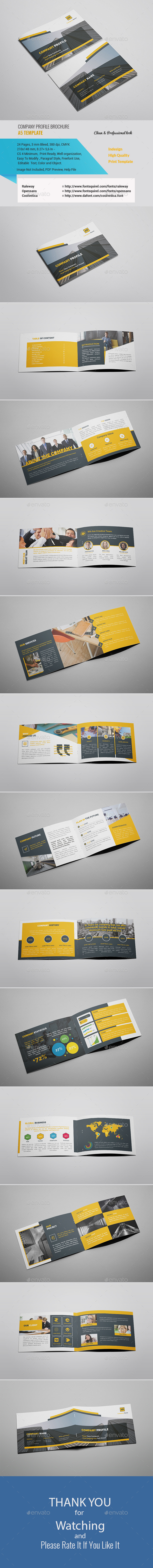 A5 Company Profile - Corporate Brochures