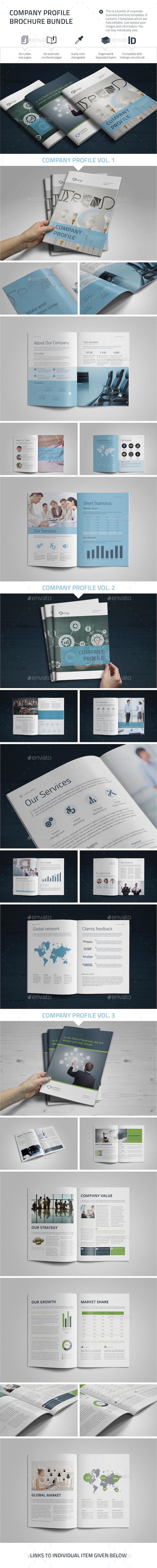 Company Profile Bundle - Informational Brochures
